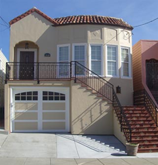 Exterior improvements in San Francisco